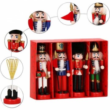 Christmas decoration-nutcracker Springos CA0824 12.5cm 4 pcs.