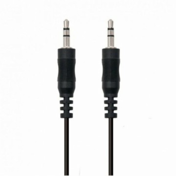 Audio Jack Cable (3.5mm) Ewent EW-220101-050-N-P 5 m Black