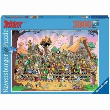 Puzle un domino komplekts Ravensburger The Asterix Universe (3000 Daudzums)