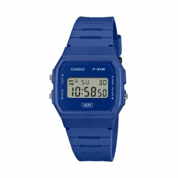 Vīriešu Pulkstenis Casio F-91WB-2A1EF (Ø 35 mm)