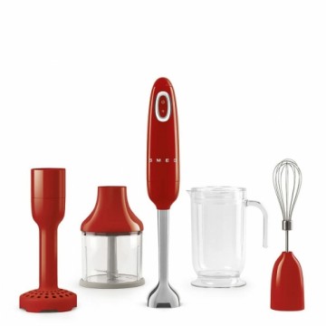 Multifunction Hand Blender with Accessories Smeg HBF22RDEU Red 700 W