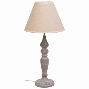 Galda lampa Alexandra House Living Balts Pelēks Metāls Drāna 220-240 V 23 x 46 x 23 cm