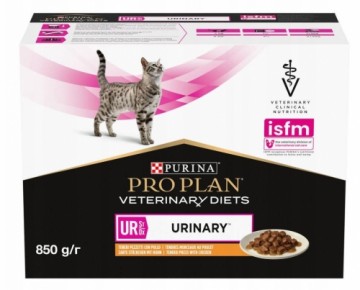 Purina Nestle PURINA Pro Plan Veterinary Diets UR St/Ox Urinary Chicken - wet cat food - 10x85 g