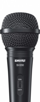 Shure SV200 microphone Black Karaoke microphone