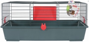 ZOLUX Classic 80 grey/red - cage for rodents