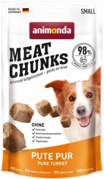 ANIMONDA Meat Chunks Turkey - dog treat - 60g