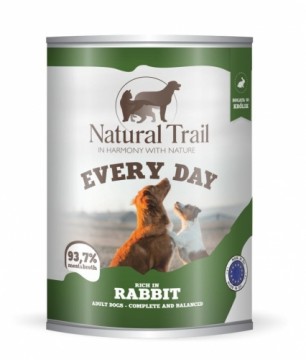 NATURAL TRAIL EVERY DAY Dog  Królik 800g