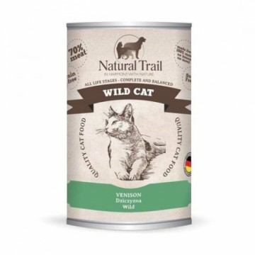 NATURAL TRAIL Cat  Wild Venision puszka 400g