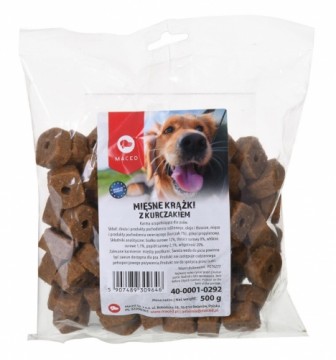 MACED Meat discs with chicken for dog- 500 g