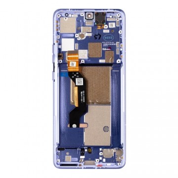 Motorola Edge 50 Pro LCD Display + Touch Unit + Front Cover Luxe Lavender (Service Pack)