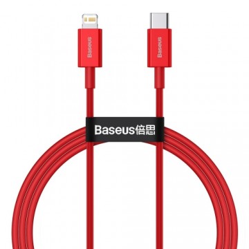 Baseus Superior Series Cable USB-C to iP, 20W, PD, 1m (red)