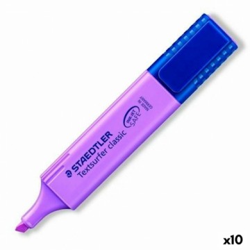 Fluorescējošs Marķieris Staedtler Textsurfer Classic Violets Ceriņš 10 Daudzums (10 gb.)