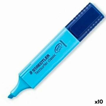 Флуоресцентный маркер Staedtler Textsurfer Classic Синий 10 штук