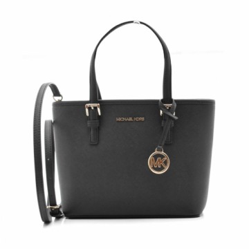 Sieviešu Rokassoma Michael Kors 35T9GTVT0L-BLACK-NOIR Melns 22 x 18 x 10 cm