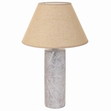 Galda lampa Alexandra House Living Sudrabs Polirezīns 220-240 V 14 x 51 x 14 cm