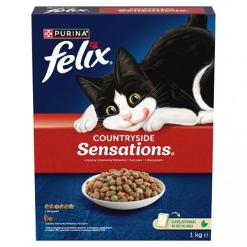 Purina Nestle PURINA Felix Countryside Sensations - dry cat food - 1kg