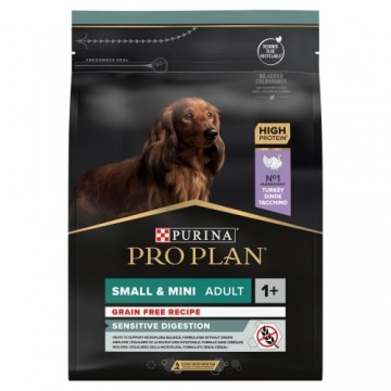 Purina Nestle Purina Pro Plan OptiDigest GRAIN FREE Small&Mini Indyk 2,5kg