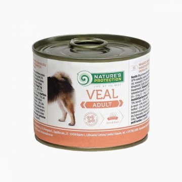 NATURE'S PROTECTION Adult Veal - wet dog food - 200 g