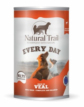 NATURAL TRAIL EVERY DAY Dog  Cielęcina 400g