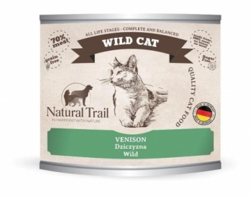 NATURAL TRAIL Cat  Wild Venision puszka 200g