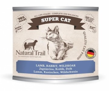 NATURAL TRAIL Cat  Super Lamb,Rabbit,Wildboar 200g