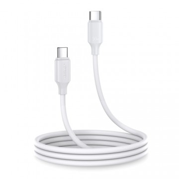 Joyroom cable USB-C - USB-C 480Mb | s 60W 1m white (S-CC060A9)