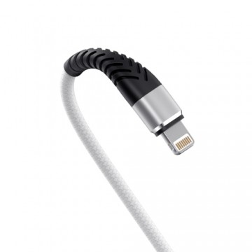 HAVIT cable  CB705 USB - LIGHTNING  1,0m 2,1A grey