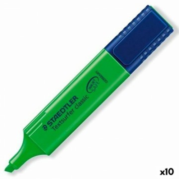 Fluorescējošs Marķieris Staedtler Textsurfer Classic Zaļš 10 gb.