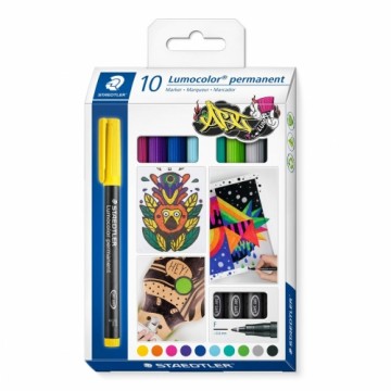 Permanent marker Staedtler 318 C10 10 Pieces