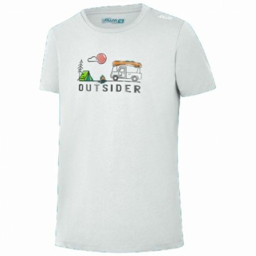 T-shirt Joluvi Outsider Camp White