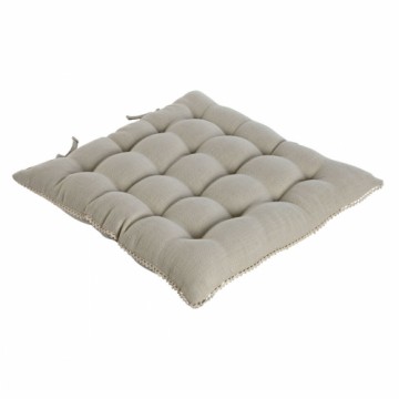 Подушка для стула Home ESPRIT песок 42 x 42 x 6 cm