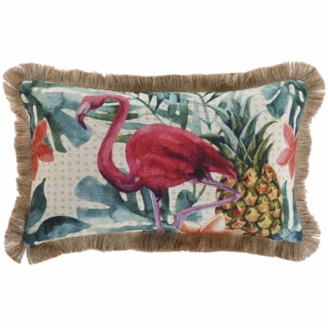 Cushion Home ESPRIT Fringe Tropical 50 x 30 cm