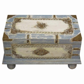 Chest Alexandra House Living Grey Mango wood 28 x 27 x 50 cm Traditional style