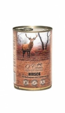 O'CANIS canned dog food- wet food- deer with buckwheat - 400 g