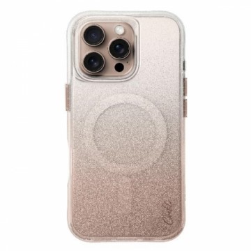 UNIQ etui Coehl Lumino iPhone 16 Pro 6.3" Magnetic Charging różowo złoty|rose gold