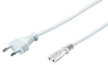 MicroConnect  Power Cord Notebook 3m White