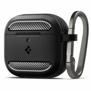 Spigen Rugged Armor AirPods 4 czarny|matte black ACS08642