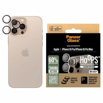 PanzerGlass Hoops Transparent Lens Protector iPhone 16 Pro 6.3" | 16 Pro Max 6.9" 1286