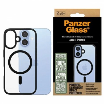 PanzerGlass HardCase iPhone 16 6.1" czarny|black MagSafe 1301