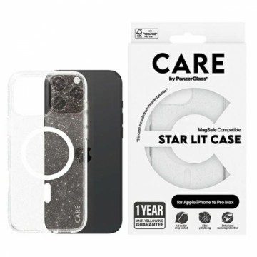 CARE by PanzerGlass Flagship Star Lit Case iPhone 16 Pro Max 6,9" biały|white MagSafe 1344