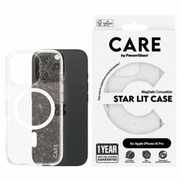 CARE by PanzerGlass Flagship Star Lit Case iPhone 16 Pro 6,3" biały|white MagSafe 1342