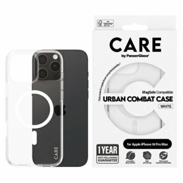 CARE by PanzerGlass Flagship Case iPhone 16 Pro Max 6,9" biały|white MagSafe 1340