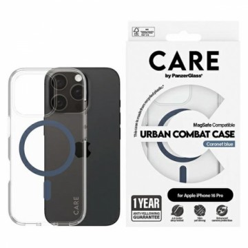 CARE by PanzerGlass Flagship Case iPhone 16 Pro 6,3" niebieski|blue MagSafe 1366