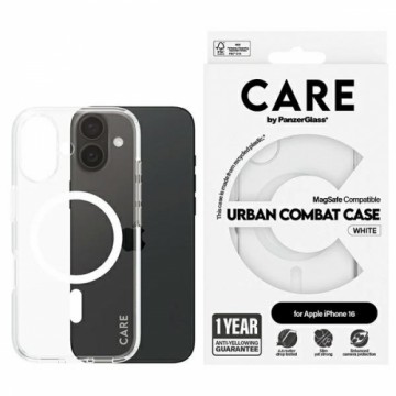 CARE by PanzerGlass Flagship Case iPhone 16 6,1" biały|white MagSafe 1337