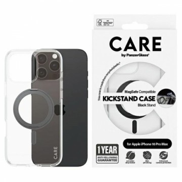 CARE by PanzerGlass Feature Kickstand Case iPhone 16 Pro Max 6,9" czarny|black MagSafe 1324