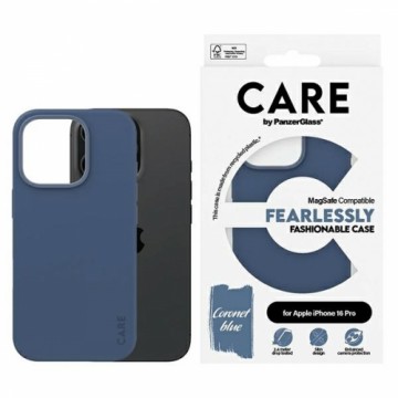 CARE by PanzerGlass Fashion Case iPhone 16 Pro 6.3" niebieski|blue MagSafe 1382