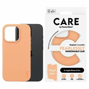 CARE by PanzerGlass Fashion Case iPhone 16 Pro 6.3" brzoskwiniowy|peachy MagSafe 1390