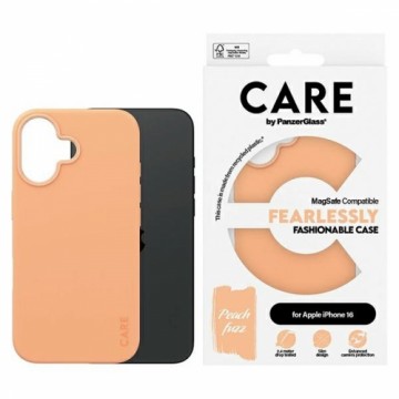 CARE by PanzerGlass Fashion Case iPhone 16 6.1" brzoskwiniowy|peachy MagSafe 1389