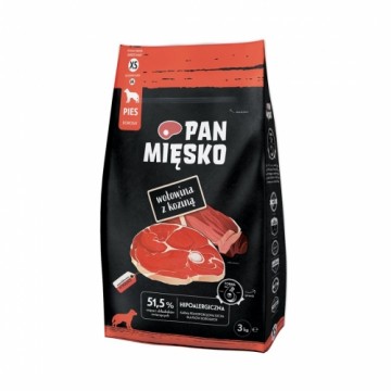 Pan MiĘsko Mr. Meat Beef with Goat M - dry dog ??food - 3 kg