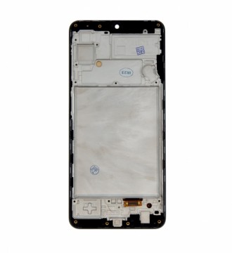 LCD display + Touch Unit + Front Cover for Samsung A225F Galaxy A22 Black